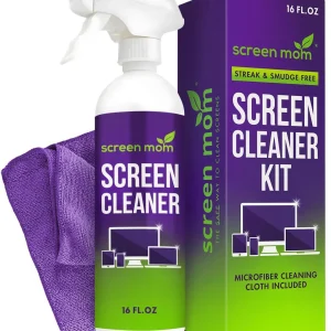 Screen Cleaner Spray and Microfiber Cloth 16Oz Screen Cleaner Spray and Wipe for